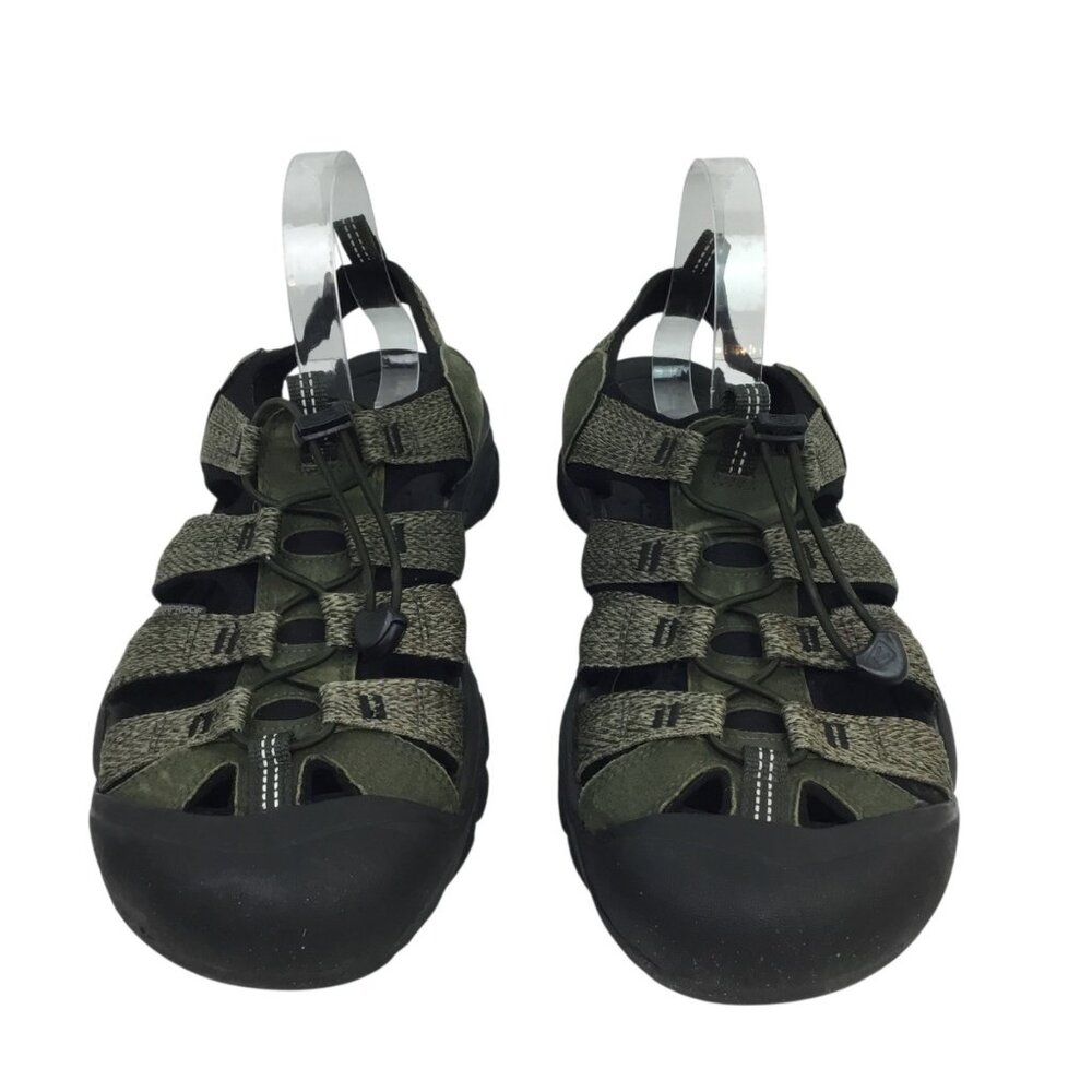 Keen Mens 11.5 Newport H2 Sandals Olive Green Washable Outdoor Hiking Shoes - Picture 5 of 11